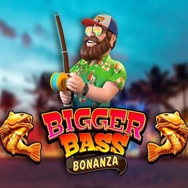 Bigger Bass Bonanza logo by Pragmatic Play at KokoBet Casino