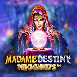 Madame Destiny Megaways logo by Pragmatic Play Koko Bet Casino